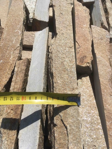 Горбушка златолит золотистый для облицовки купить в Республике Ингушетия