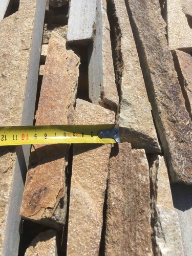 Горбушка златолит золотистый для облицовки купить в Республике Ингушетия