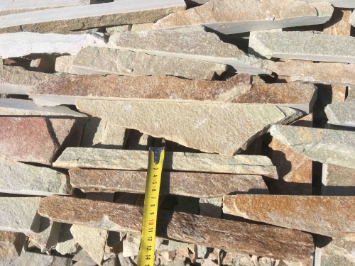 Горбушка златолит золотистый для облицовки купить в Республике Ингушетия