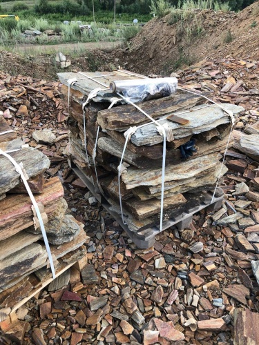 Плитняк кора дерева 50-100мм для пошаговых дорожек купить в Республике Ингушетия