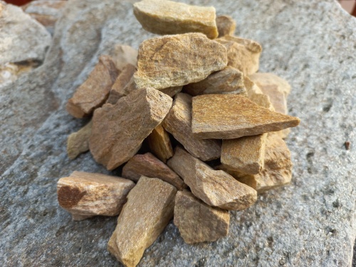 Златолит жёлтый декоративная каменная крошка купить в Республике Ингушетия