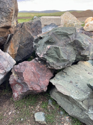 Камни для ландшафтного дизайна зелёные 10-60 килограмм купить в Республике Ингушетия