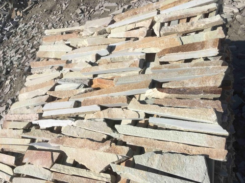 Горбушка златолит золотистый для облицовки купить в Республике Ингушетия