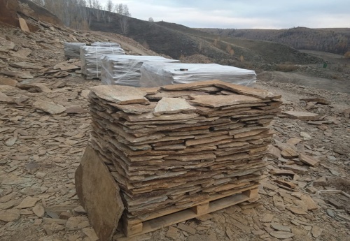 Плитняк кора дерева для цоколя, отмостки купить в Республике Ингушетия