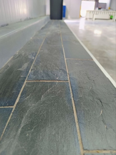 Плитка чёрная из натурального камня фасадная 30 см * 5 см, толщина 7 мм -30 мм купить в Республике Ингушетия