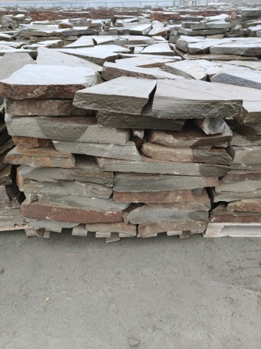 Плитняк песчаник серо-зелёный для мощения 60-65 мм купить в Республике Ингушетия